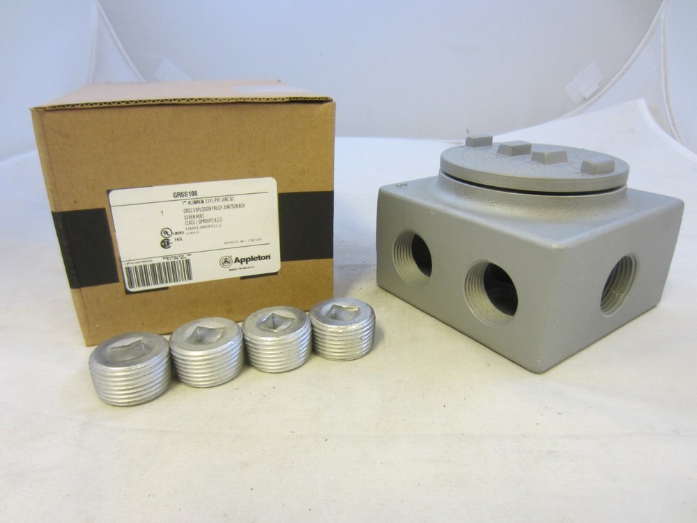 APPLETON GRSS100  1" EXPLOSION PROOF JUNCTION BOX