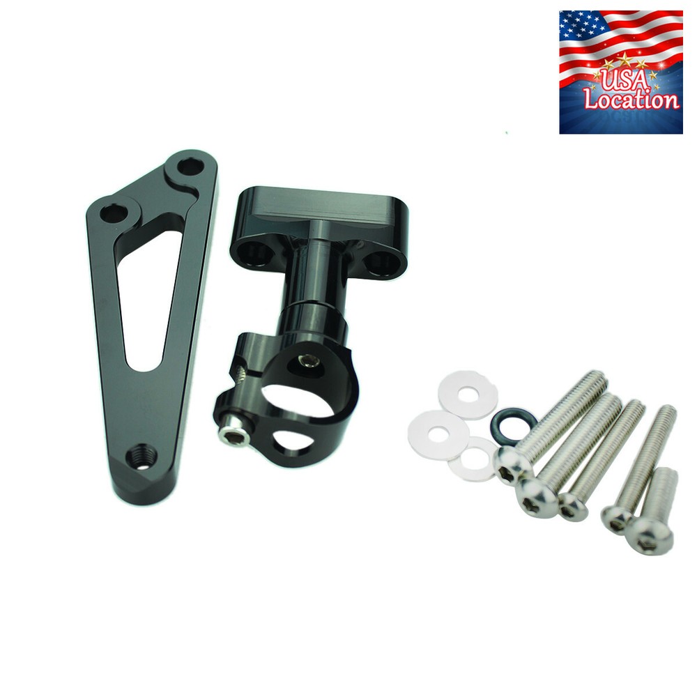 For CB600F HORNET 2007-2016 CNC Steering Damper Stabilizer Bracket Mount Kit Set