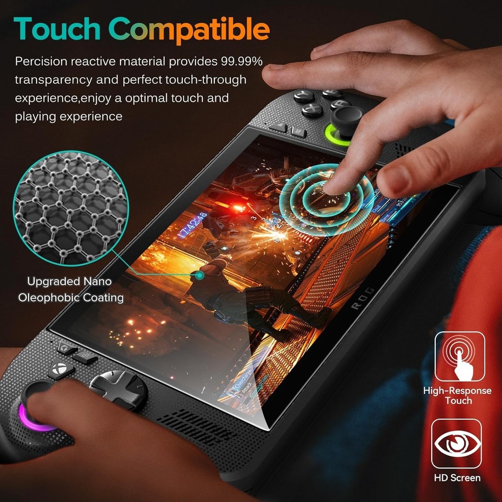 3-Pack Screen Protector for ASUS ROG Xbox Ally/ROG Xbox Ally X Handheld 2025 ...