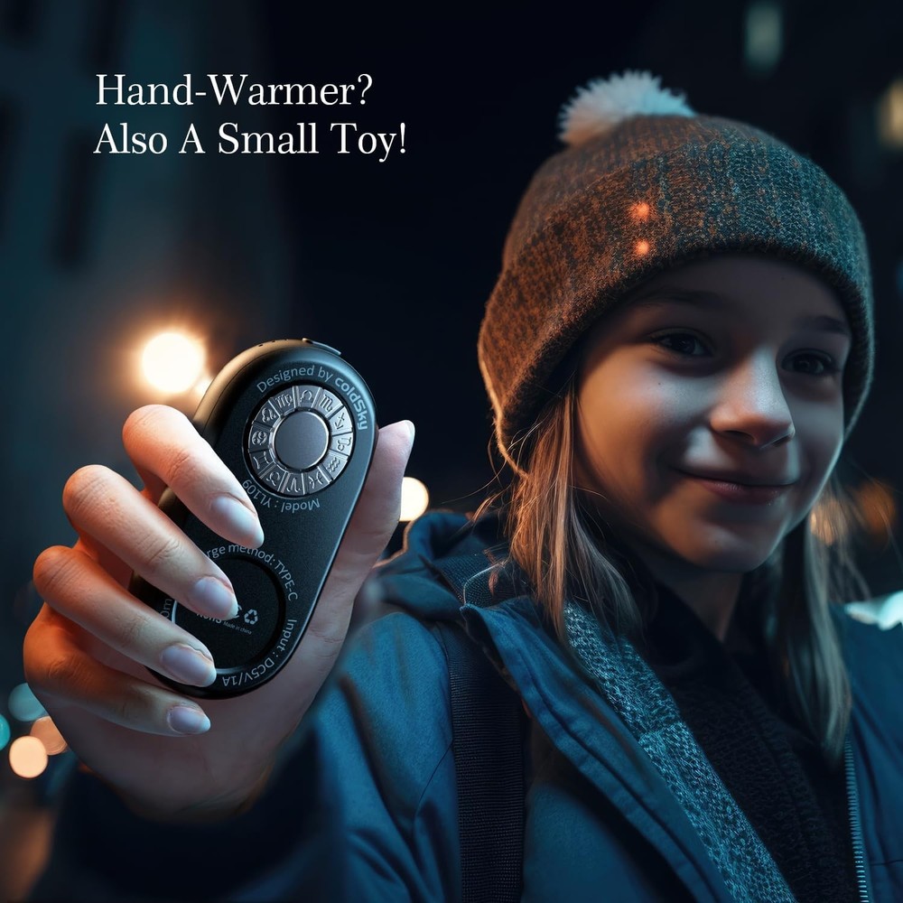 Rechargeable Hand Warmers Magnetic 2 in 1 2Pack