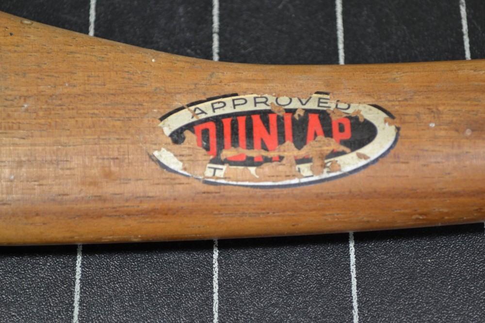 DUNLAP APPROVED TOOLS - HATCHET HANDLE WITH PARTIAL DECAL - 19 1/4" - NOS