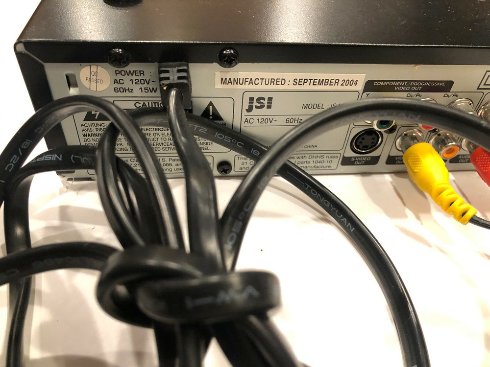 JSI Model JS4110 DVD Player