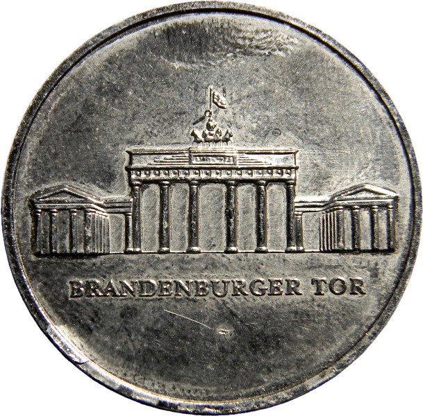 Germany Berlin Brandenburg Gate Token (02743)