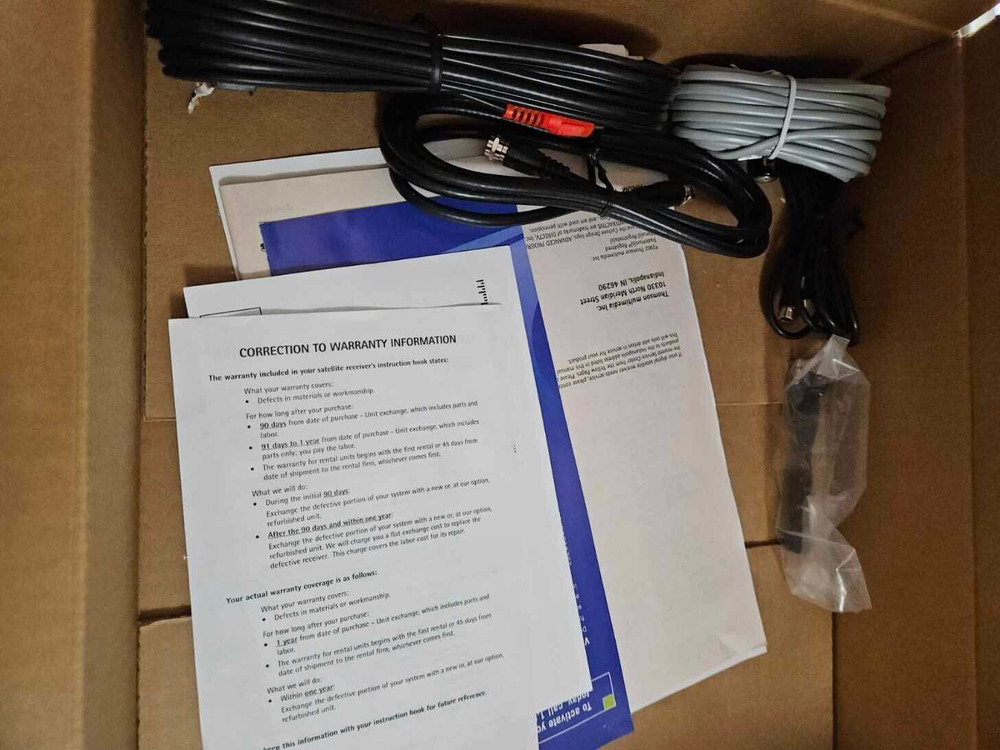 WORKING! RCA DIRECTV SATELLITE RECEIVER DRD486RH