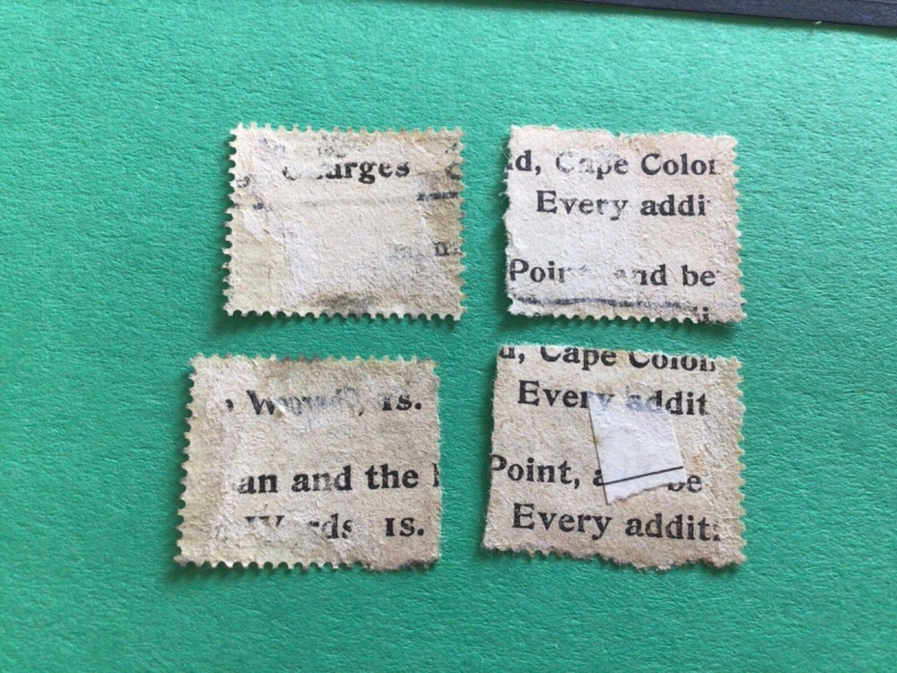 Natal & Telegraph used stamps mostly on paper A14963