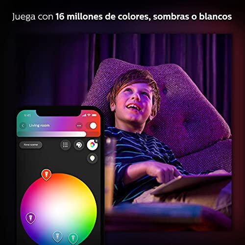 Philips Hue Bluetooth Smart Lightstrip Plus 1m/3ft Extension (No Plug), (Voic...