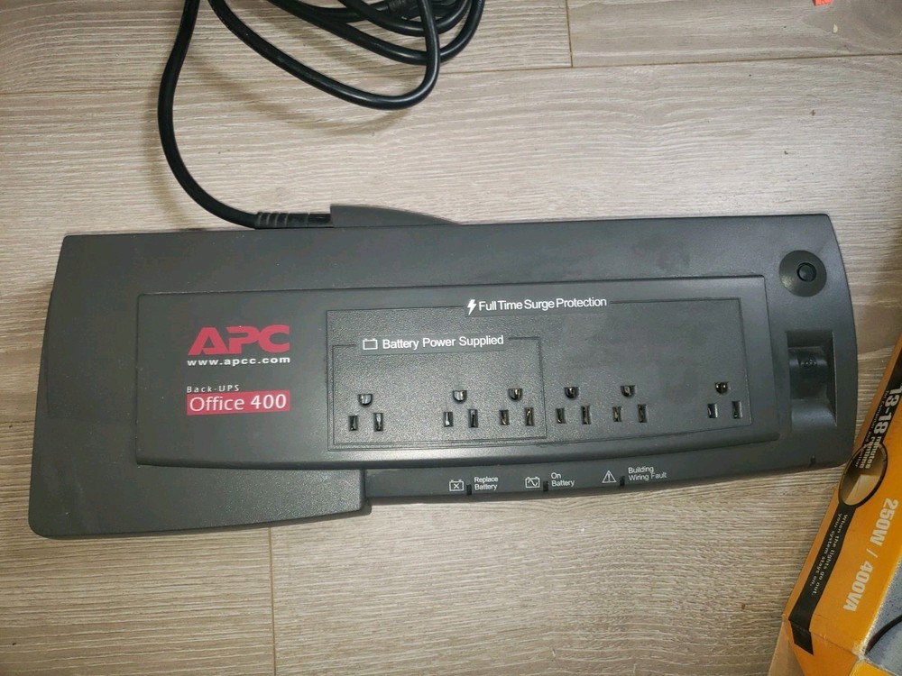 Apc Back-Ups Office 400 Needs A New Battery