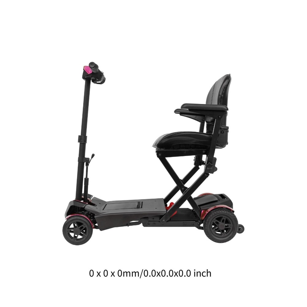 Lightweight 4-Wheel Mobility by , Foldable Frame, Adjustable Comfort & Console