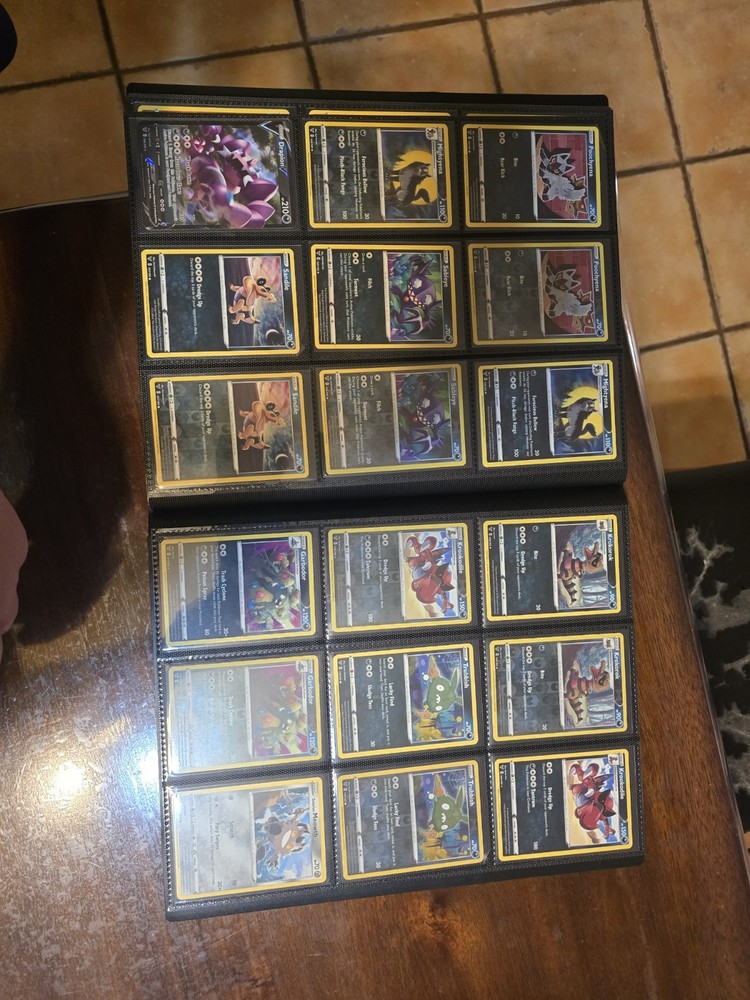 Complete Pokémon Vivid Voltage Master Set! In Folder Binder, Sword And Shield