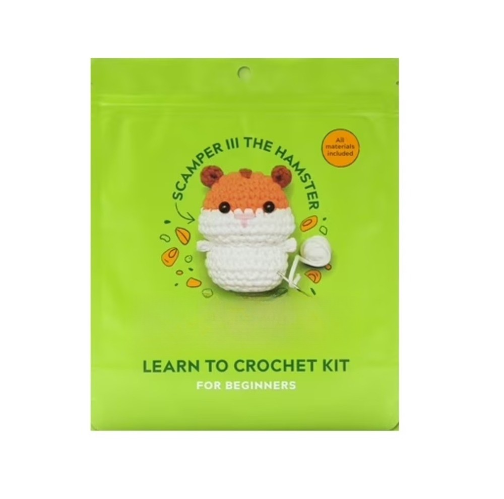 Beginner Crochet Amigurumi Kits - Hamster