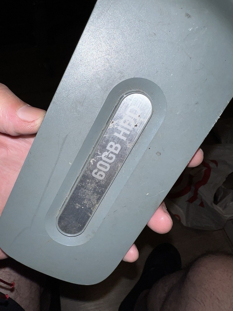OEM Microsoft Xbox 360 Hard Drive HDD 60GB External Storage UnTested.