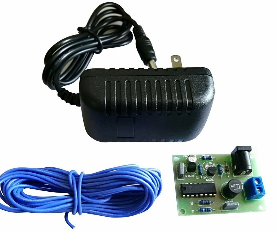 Electronic Water Descaler Decalcifier Assembled Kit for Copper PVC W/12 V Adapte