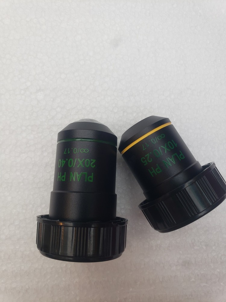 Plan Phase Objectives PLAN PH 10X/0.25 infinity/0.17 & PLAN PH 20X/0.40