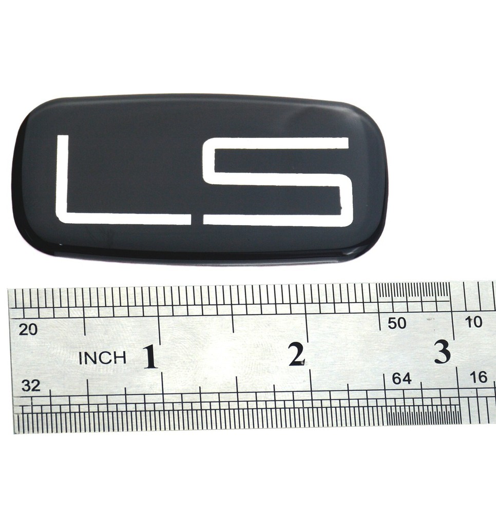 2Pc Black Chrome 99-07 Side Body LS Emblems 3D Badges Replacement 15036135