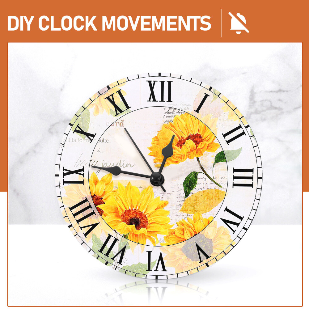 Wall Clock Motor Replacement Battery Operated Clock Mechanism Kit Silent