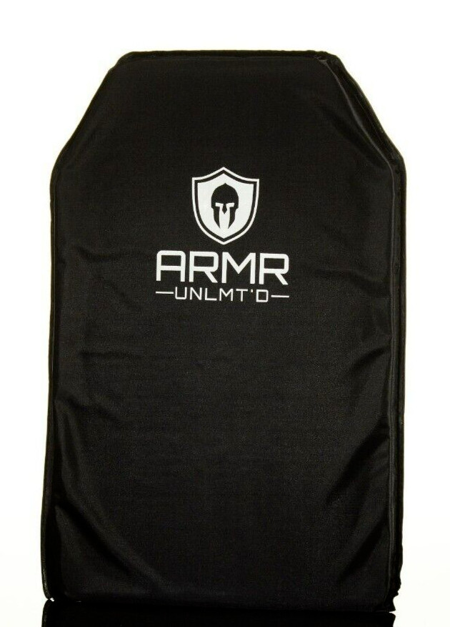 Bulletproof backpack Panel Shield Lightweight Body Armor Level IIIA 10 x 16