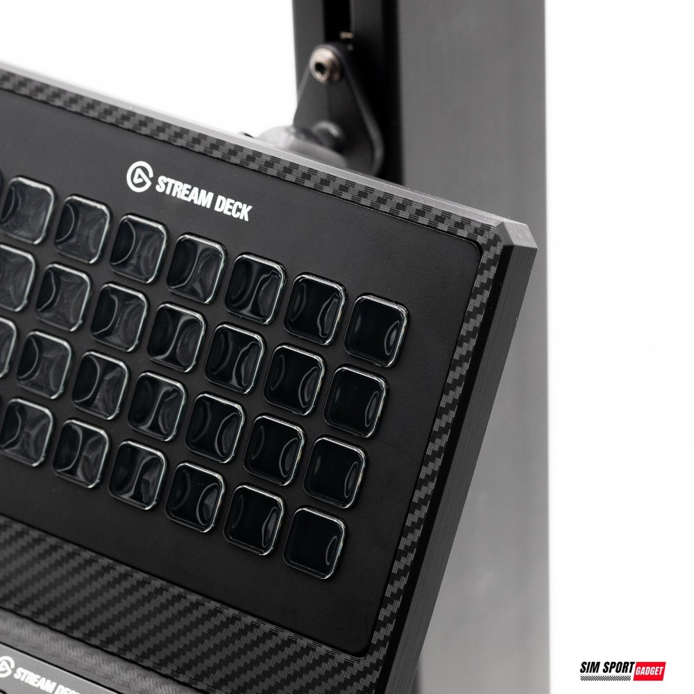Stream Deck XL + Plus Combo Console Mount for Sim Racing Rig | Flight Rig |