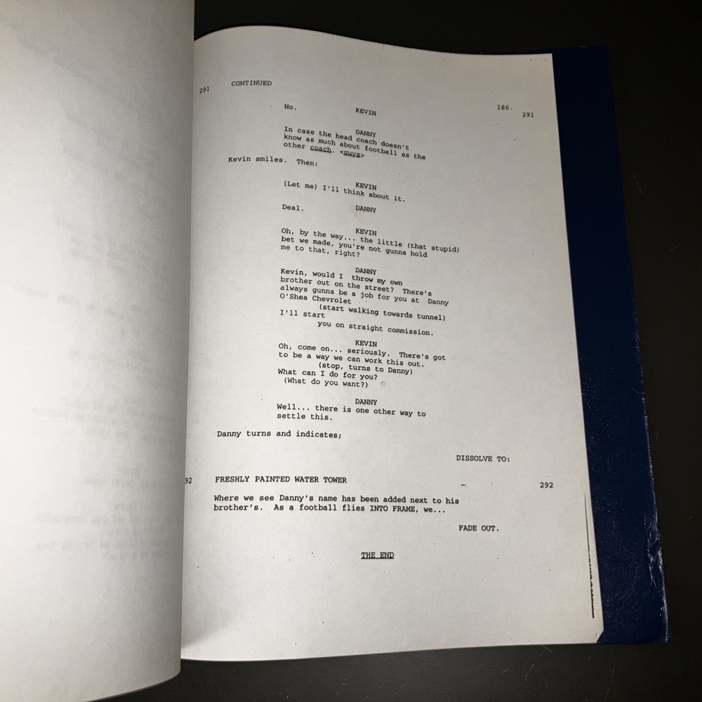 LITTLE GIANTS (1994) Final Shooting Draft / Wm. Morris Agency Script + COA