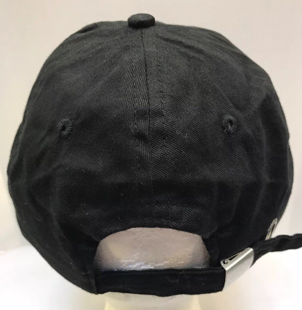 Absolut Vodka Men OSFA Baseball Cap StrapBack Hat Black Logo