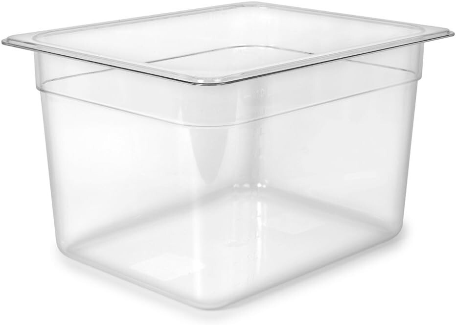 Sous Vide Container 12 Quart w/ Collapsible Hinge Lid Mount Corner Anova Cooker
