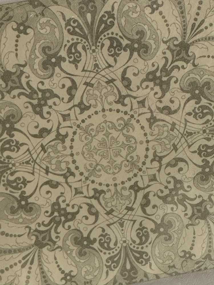 Alexa Pulitzer | NOTE PAD | Damask Design | Green