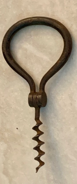 EARLY 19TH CENTURY. IRON cork Screw