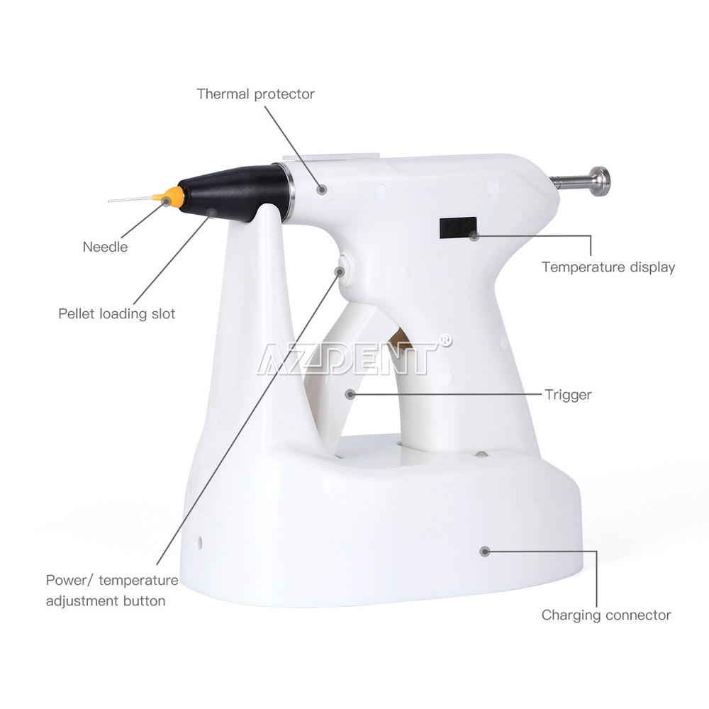 Dental Endo Obturation Heated Pen System/Gutta Percha Cutter/Hand Plugger/Tips