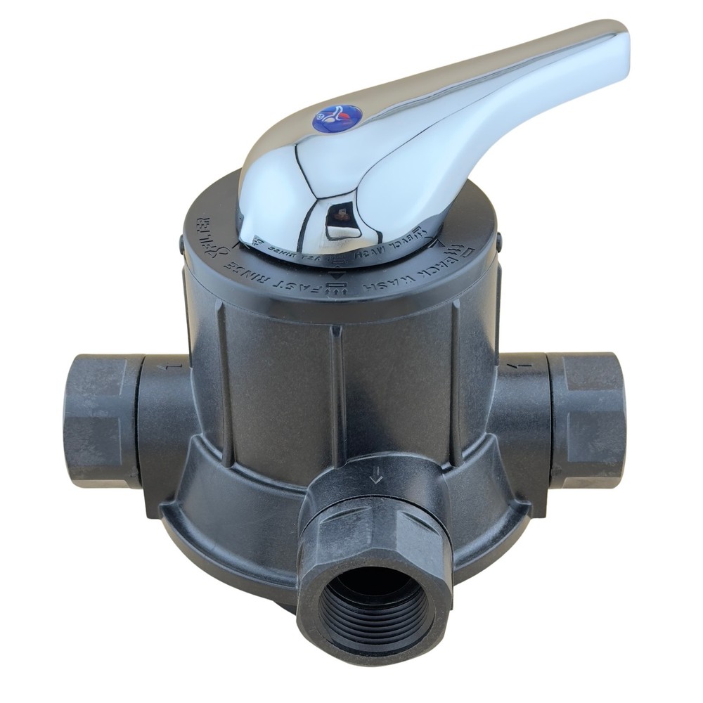Manual Backwash Valve Water Filter System Filter Rinse and Backwash Flow Control