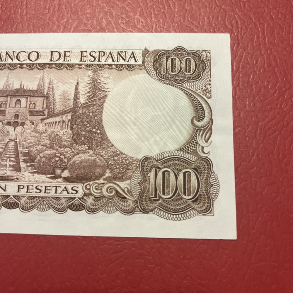 Spain- 100 Pesetas-1970