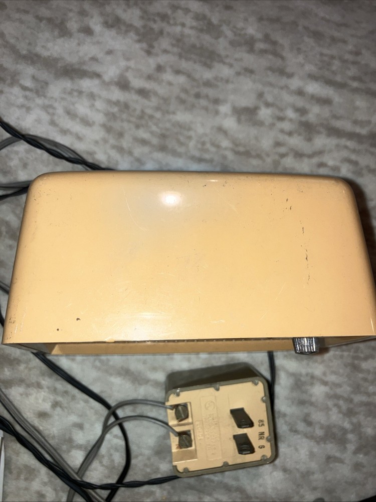 WESTERN ELECTRIC Beige External Speaker Vintage Tested Working
