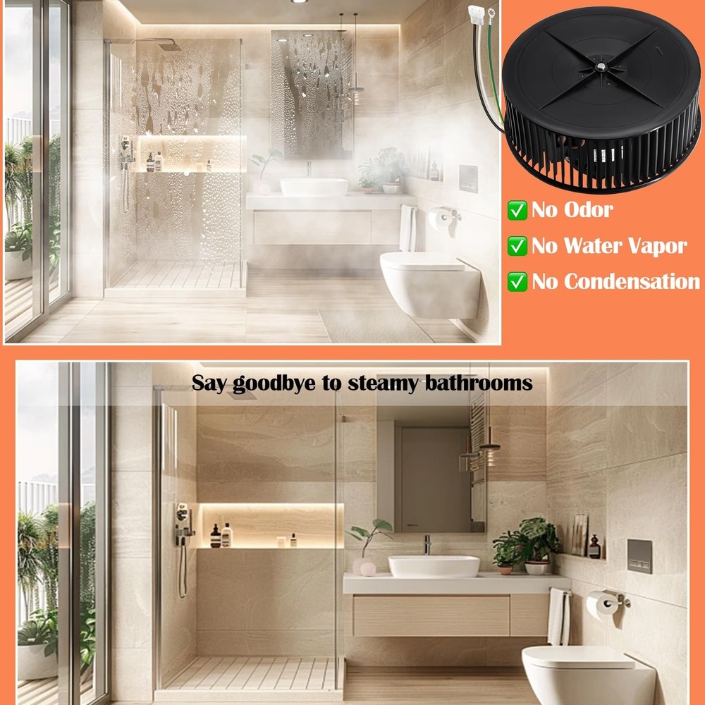 QTRN110L, QTRN110 Fan Motor Replacement, S97018218, 97018218, S97020048, 9702...