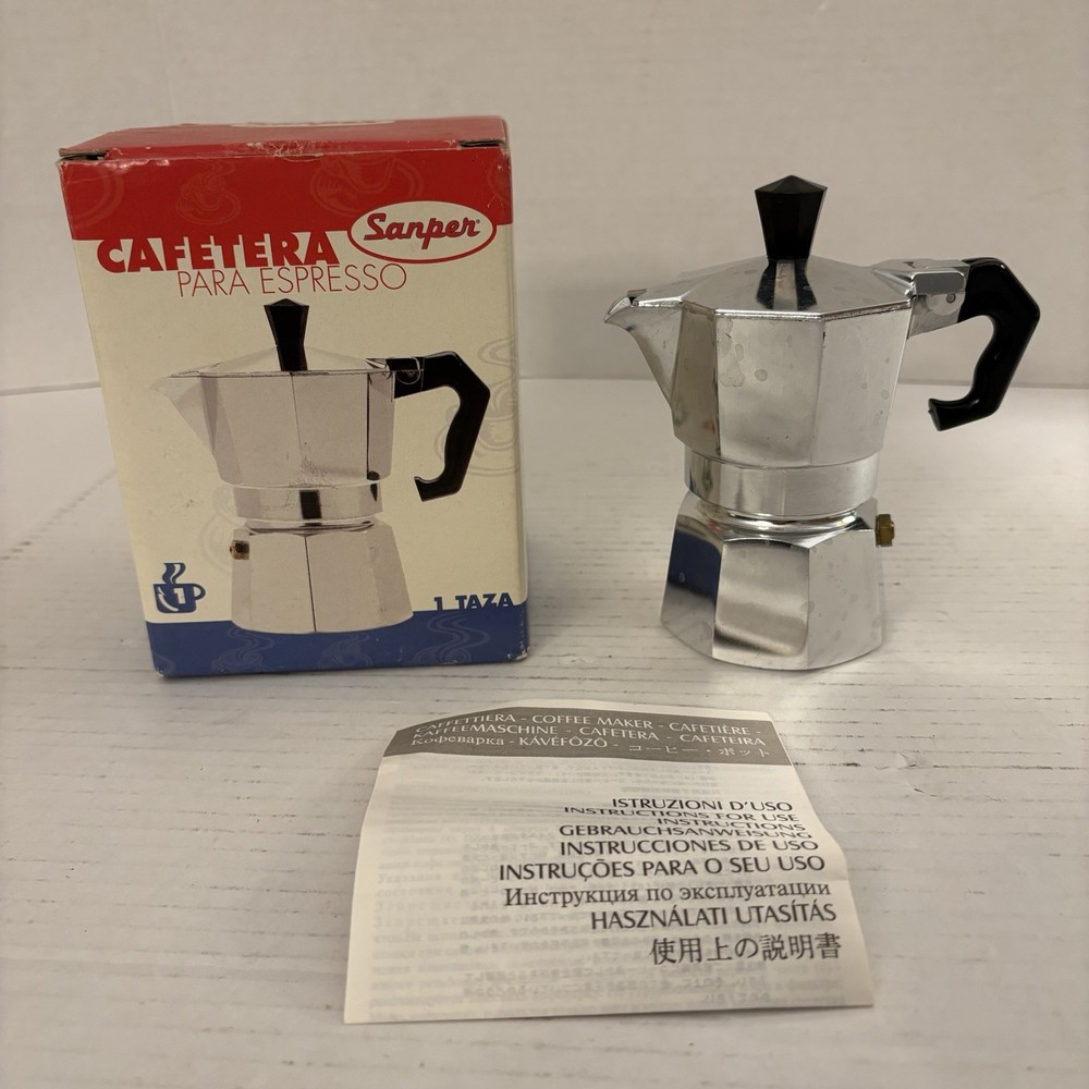 Sanper 1 Cup  Para Espresso Taza Maker.