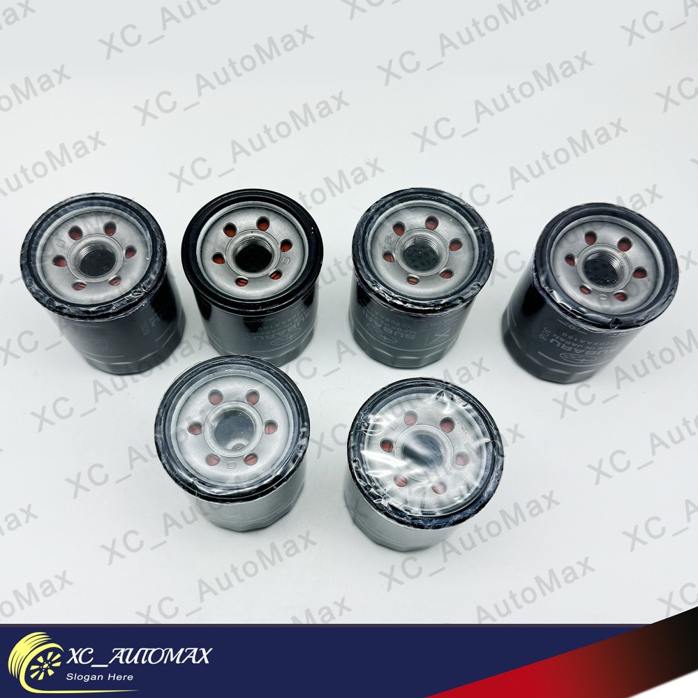 New Subaru Engine Oil Filter 6 PACK 15208AA160 for Impreza Legacy Forester
