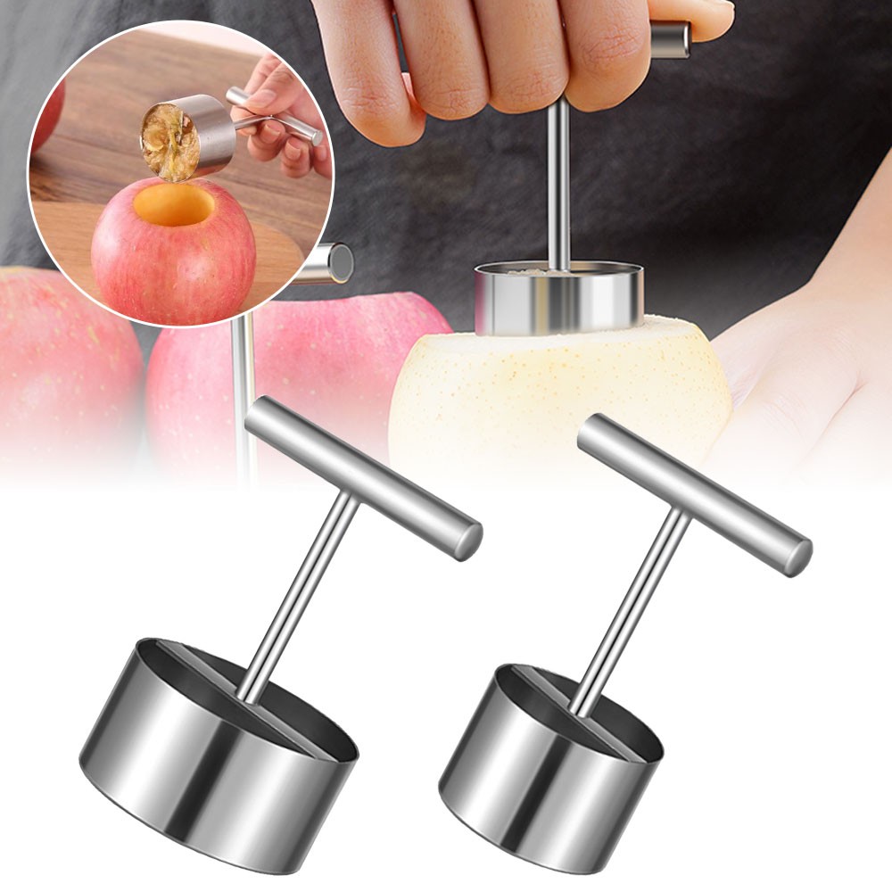 Stainless Steel Multifunction Apple Pear Core Remover Separator Kitchen Tools CW