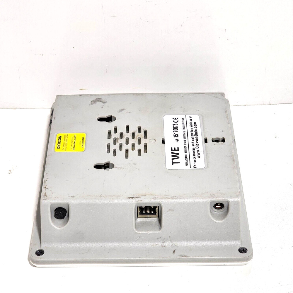 Dickson TWE Touchscreen Data Logger SOLD AS IS