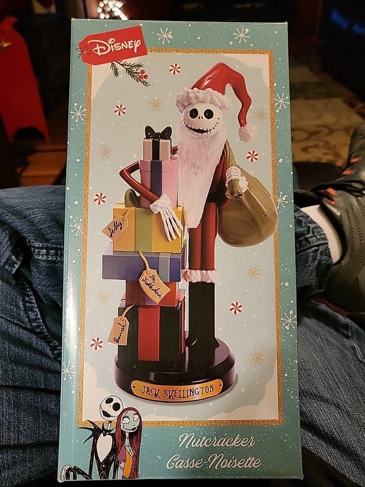 New Nightmare Before Christmas Jack Skellington 6" Nutcracker Free Ship