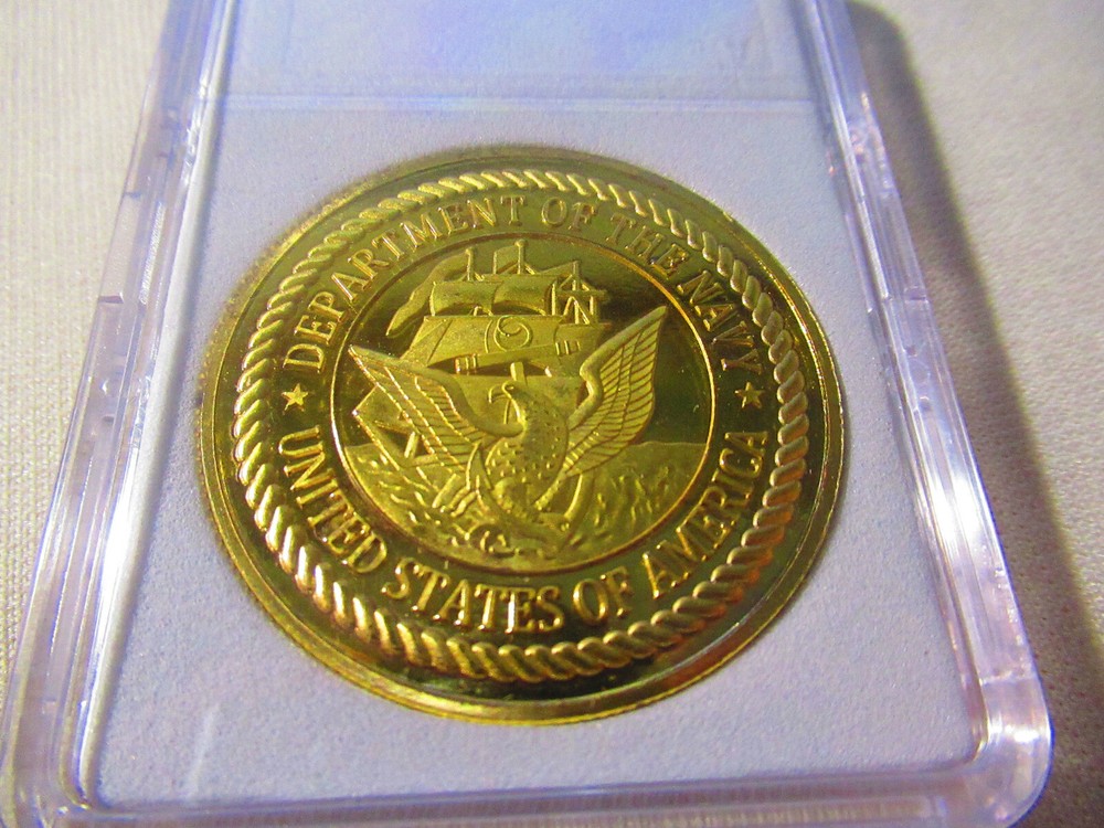 US NAVY - USS LEXINGTON CV-16 Challenge Coin