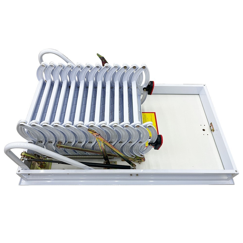 White Attic Pull Down Ceiling Ladder Stairs Ceiling Ladder Access Stairs Carbon