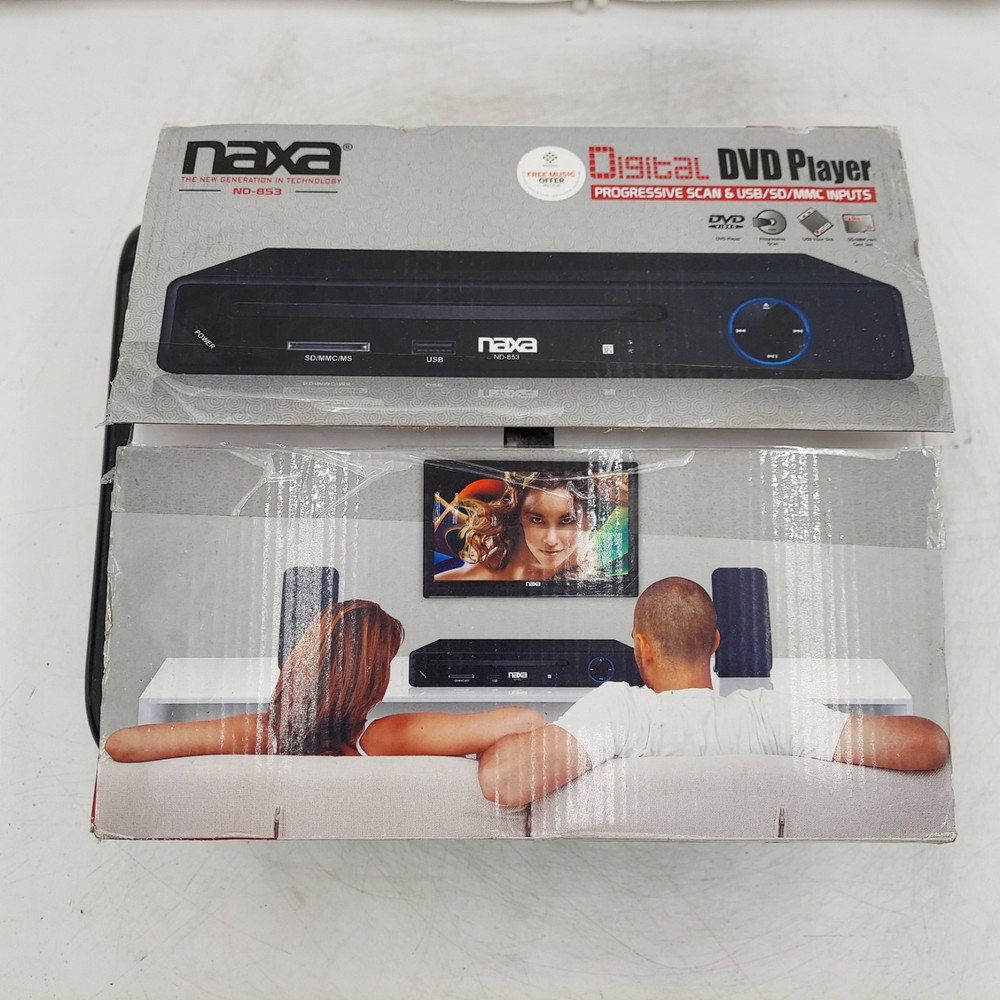 NAXA Electronics ND-853 Digital DVD Player
