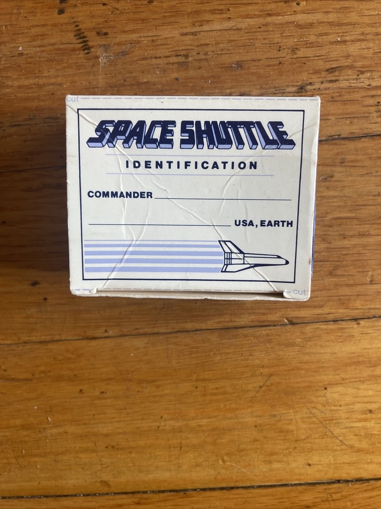 Vntg 1982 Avon NASA Space Shuttle Ring And Patch