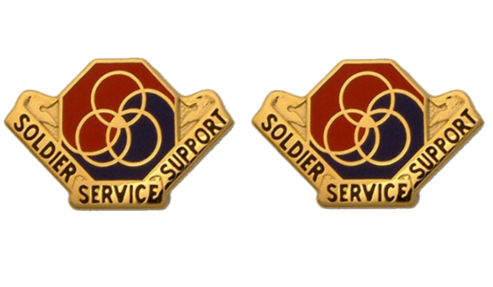 8th Personnel Command - 1 Pair - SOLDIER SERVICE SUPPORT