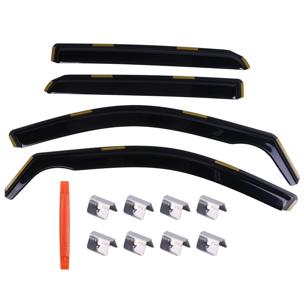 For 2011-2026 Dodge Durango Shatterproof Rain Guards Vent Visors Shade