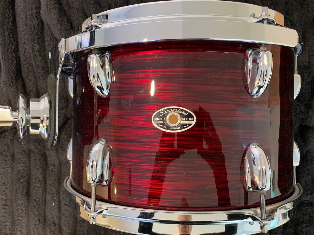 Slingerland 4-piece Red Oyster Drum Set