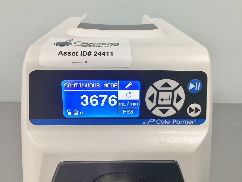 Cole Parmer Masterflex Pump with Warranty SEE VIDEO