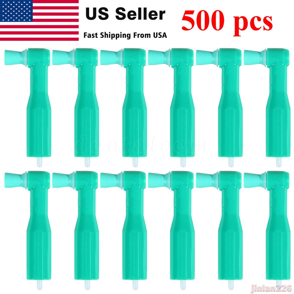 High Quality 500 dental disposable prophy angles Soft cup Latex Free