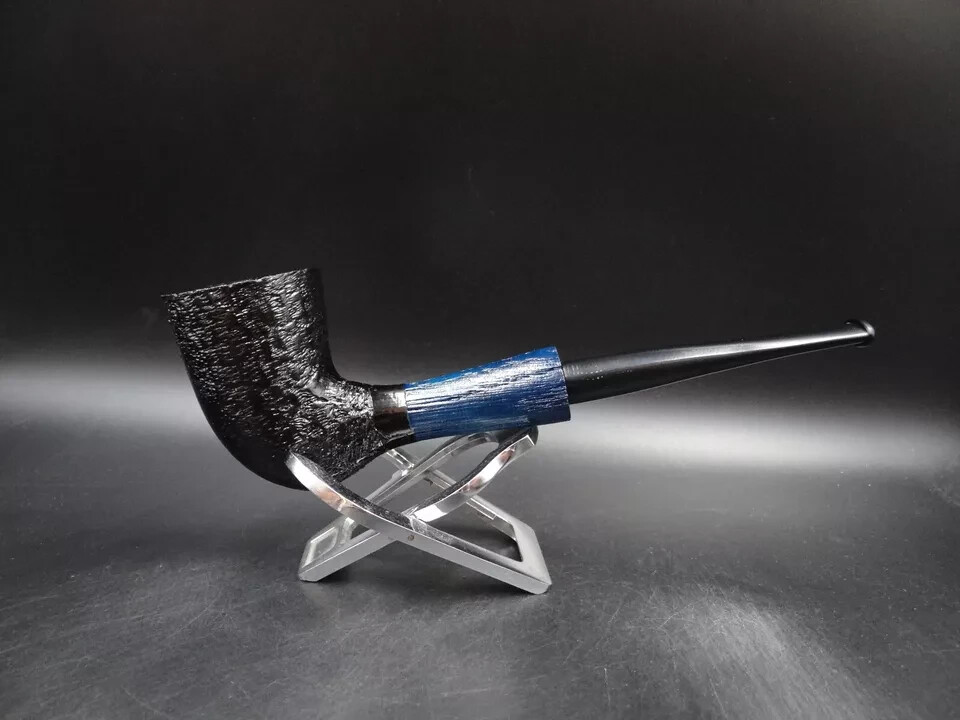 TURKIEWICZ BLACK OAK (MORTA) HAND MADE CALABASH PIPE             TX