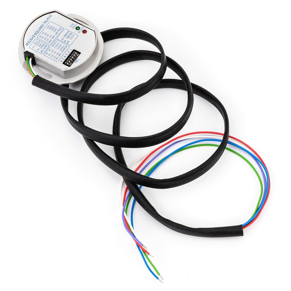 Single Fire Programmable Ignition Coil Kit For Harley Sportster XL Evo Big Twin