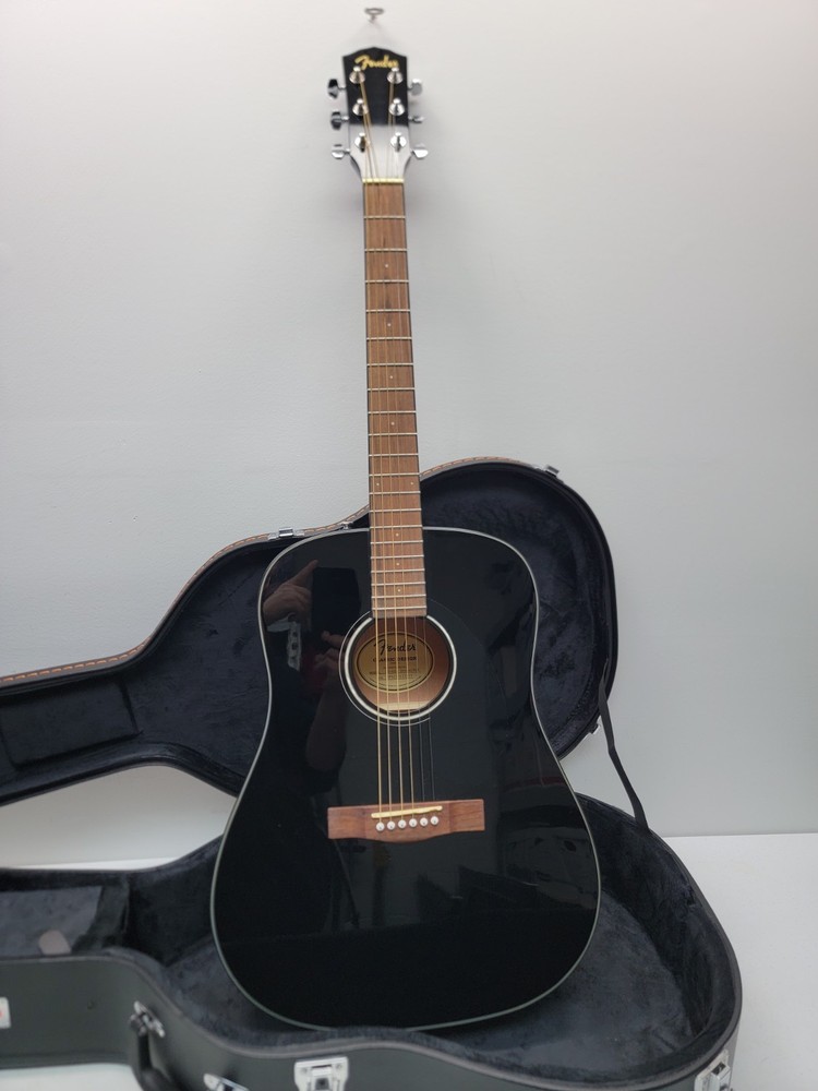 Fender CD-60S Dreadnought Acoustic Guitar - Black