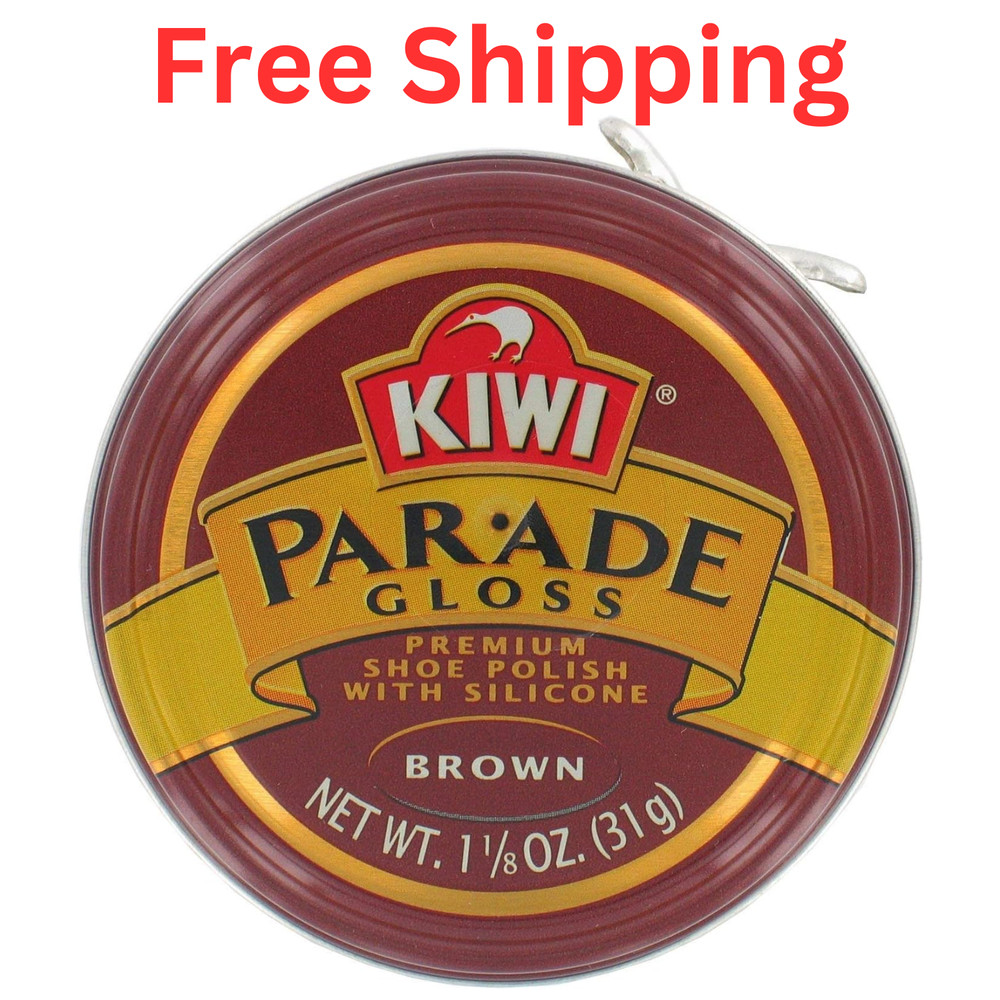 Kiwi Parade Gloss Paste, 1.125 Oz, Brown
