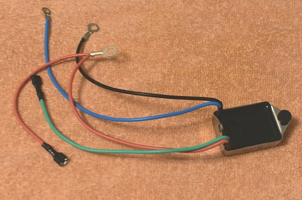 12V CONVERSION REGULATOR 1 WIRE HOOKUP FOR CHRYSLER SQUARE BACK ALTERNATOR